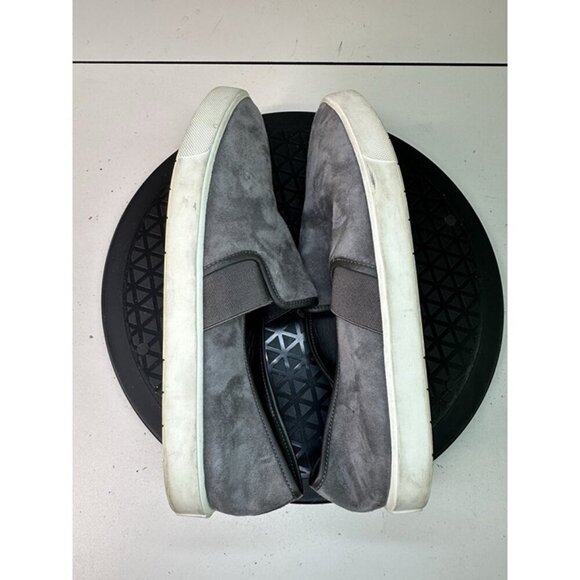 VINCE. Gray Suede Causal Slip On Sneaker Sz 8M / 38.5 - Picture 6 of 12